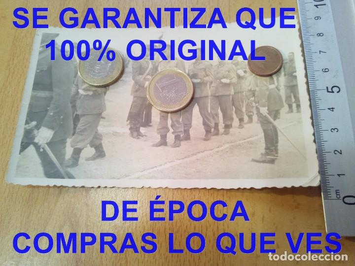 Militaria: PROCEDE DE LA PALMA DEL CONDADO. JURA DE BANDERA FOTOGRAFIA NOMBRE AL REVERSO E20