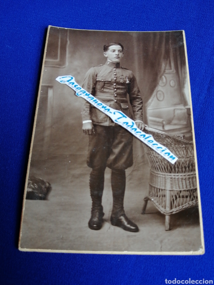 Militaria: MILITAR DE MELILLA medallas condecoraciones FOTOGRAFIA POSTAL