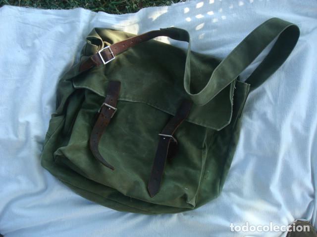 Militaria: Macuto/Petate o bols&oacute;n militar del ejercito ingl&eacute;s.