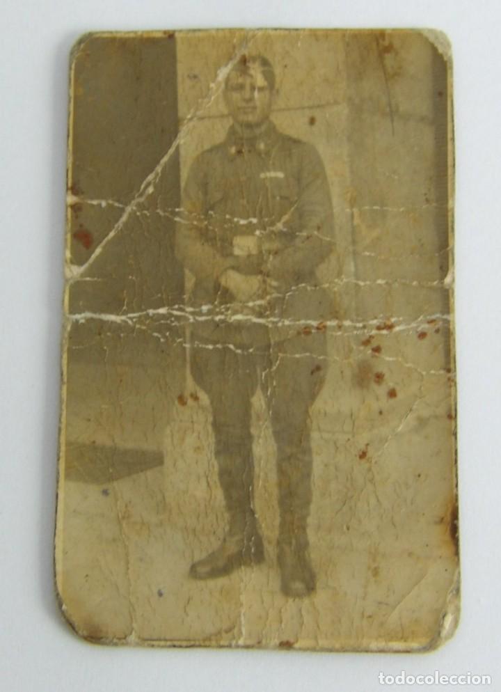 Militaria: FOTOGRAFIA DE SOLDADOS, A&Ntilde;OS 40, MIDE 6,4 X 4 CMS.