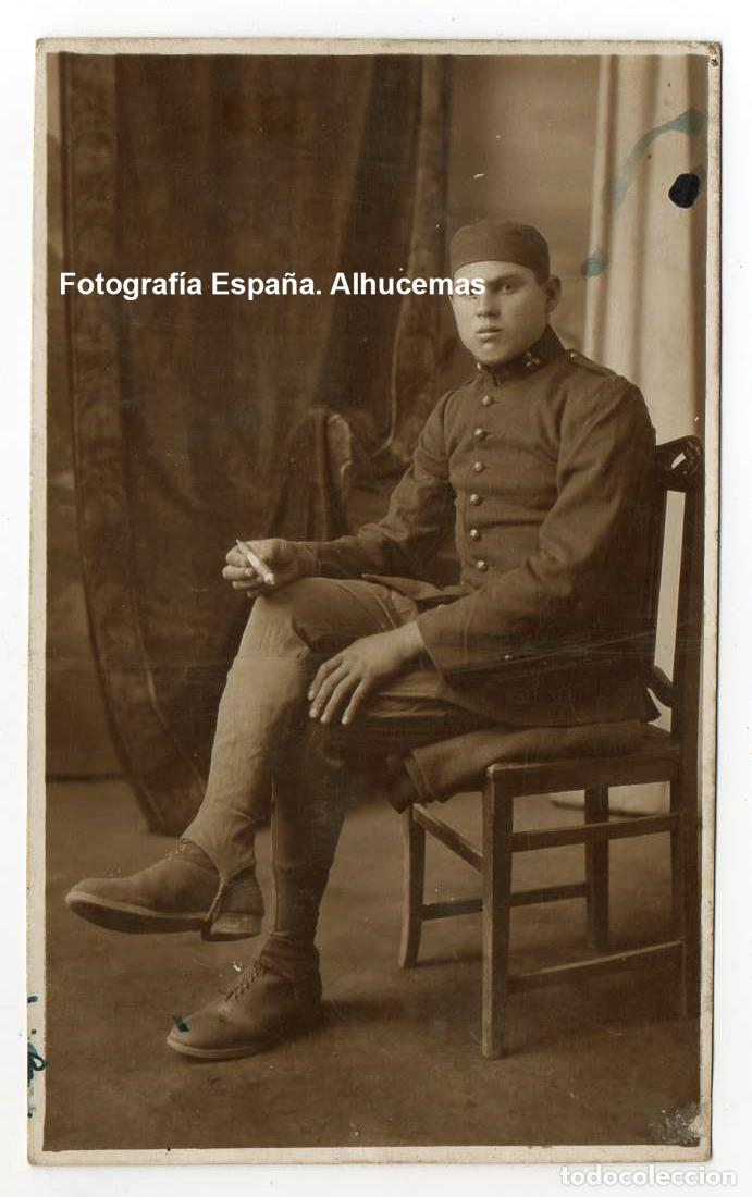 Militaria: ALHUCEMAS. GUERRA DE &Aacute;FRICA. MARRUECOS. FOTOGRAF&Iacute;A ESPA&Ntilde;OLA. ARTILLER&Iacute;A.