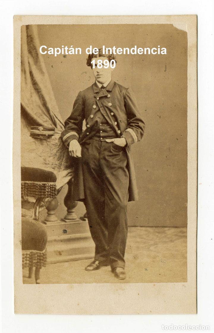 Military Antiques: CAPITAN DE INTENDENCIA MILITAR. 1890. &iquest;?