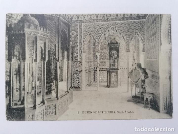 Militaria: POSTAL FOTOGRAFIA, MUSEO DE ARTILLERIA - SALA ARABE, N&ordm; 6, FOTOTIPIA HAUSER Y MENET