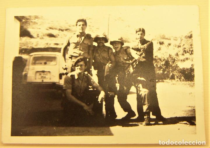 Militaria: Vieja foto de militares