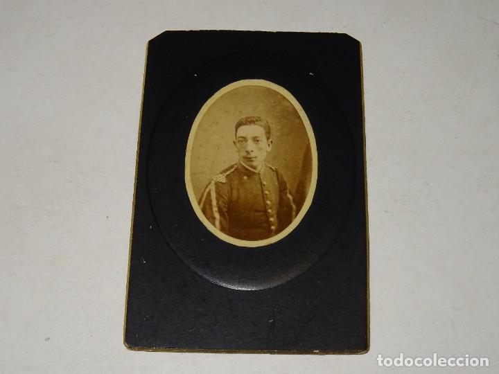 Military Antiques: CDV MILITAR - 6,5X10CM, SE&Ntilde;ALES DE USO