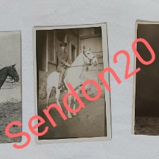 Militaria: FOTOGRAFIAS DRAGONS DE MONTESA 1927. CABALLOS TAPONAZO Y REINO. ESPLUGAS
