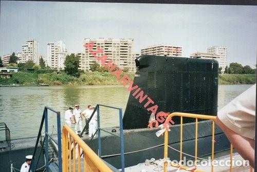 Militaria: ANTIGUA FOTOGRAFIA SUBMARINO MISTRAL, 15X10 CMS