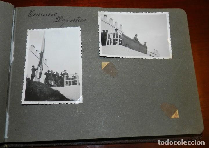 Militaria: ALBUM DE FOTOGRAFIAS DEL REGIMIENTO DE INFANTERIA DE ARAGON N. 17, AÑO 1949, CON MOTIVO DEL DIA DE S - Foto 5 - 305123033