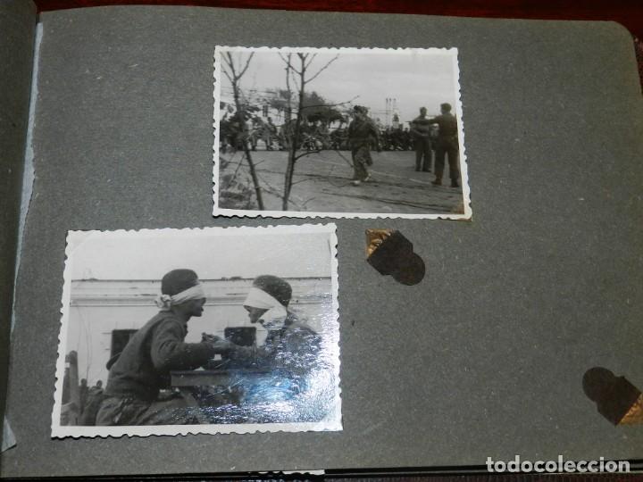 Militaria: ALBUM DE FOTOGRAFIAS DEL REGIMIENTO DE INFANTERIA DE ARAGON N. 17, AÑO 1949, CON MOTIVO DEL DIA DE S - Foto 13 - 305123033