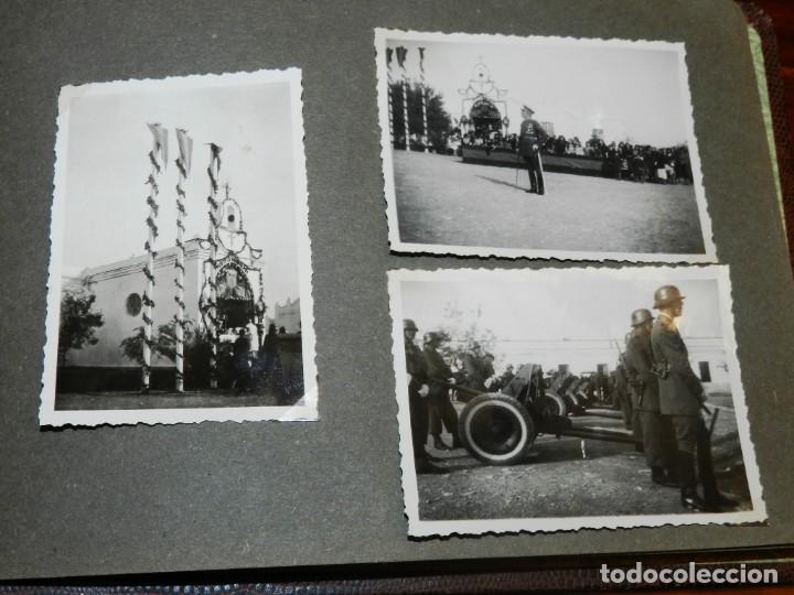 Militaria: ALBUM DE FOTOGRAFIAS DEL REGIMIENTO DE INFANTERIA DE ARAGON N. 17, AÑO 1949, CON MOTIVO DEL DIA DE S - Foto 19 - 305123033