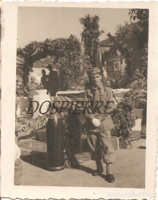 Militaria: ANTIGUA FOTO, JOVEN MILITAR ???, A&Ntilde;OS 60 ???, 7X9