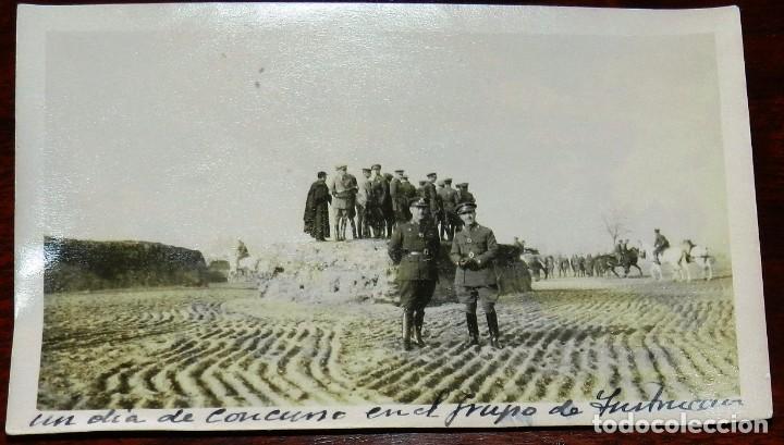 Militaria: FOTOGRAFIA DE CONCURSO EN EL GRUPO DE INSTRUCCION, A&Ntilde;OS 20, MIDE 11 X 7 CMS.