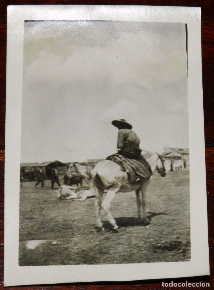 Military Antiques: FOTOGRAFIA DE CAMPAMENTO MILITAR, A&Ntilde;OS 1920, MIDE 6 X 4 CMS. APROX.