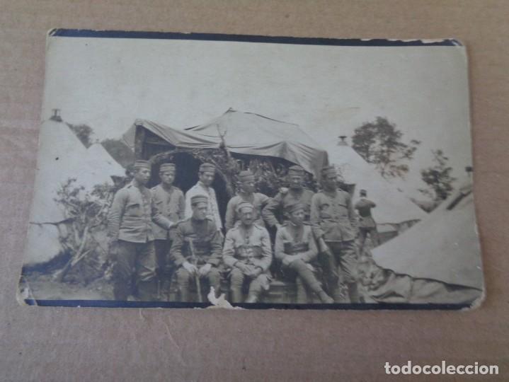 Militaria: ANTIGUA FOTO FOTOGRAFIA DE SOLDADOS EN LA GUERRA DEL RIF - A&Ntilde;OS 20