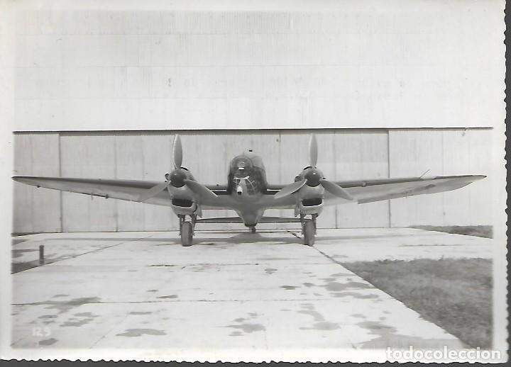 Militaria: FACTORIA C.A.S.A. SEVILLA, AVION BIMOTOR SERIE 200, MIDE 18 X 13 C.M., OTO .-SERRANO,-VER FOTOS