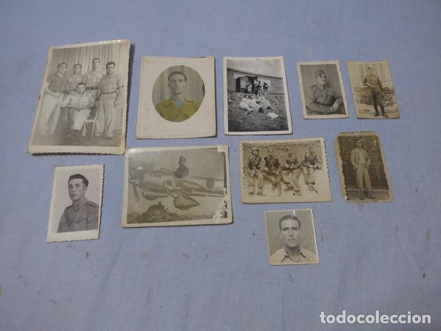 Militaria: * lote 10 fotografias de guerra civil y a&ntilde;os 40, de Torrehermosa. Originales. ZX