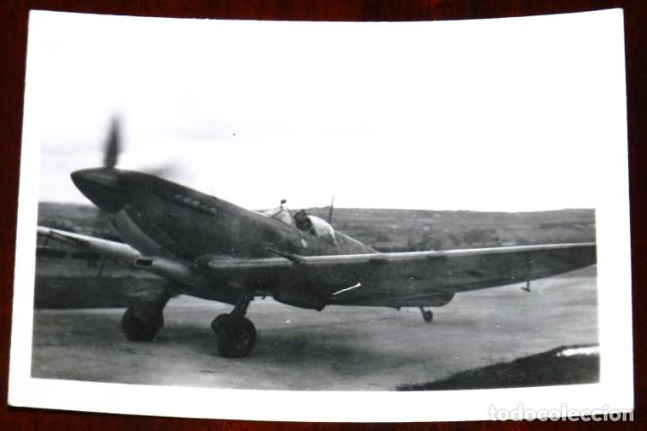 Military Antiques: FOTOGRAFIA DE AVION SEAFIRE MK 17, MIDE 9 X 6,5 CMS.