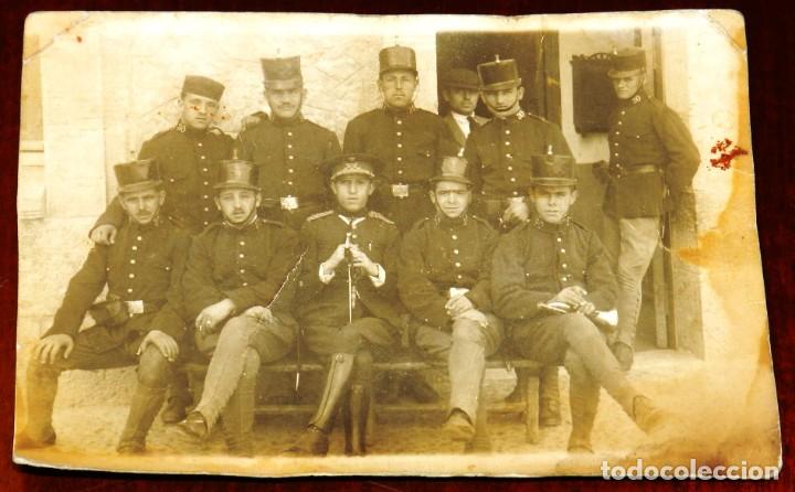 Military Antiques: FOTOGRAFIA DE MILITARES DEL REGIMIENTO 30, DE CABALLERIA, EPOCA DE ALFONSO XIII, TAMA&Ntilde;O POSTAL. NO E