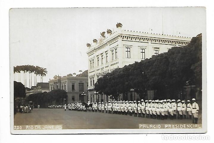 Militaria: PD- FOTOGRAFIA ANTIGUA DEL - PALACIO PRESIDENCIAL - RIO DE JANEIRO