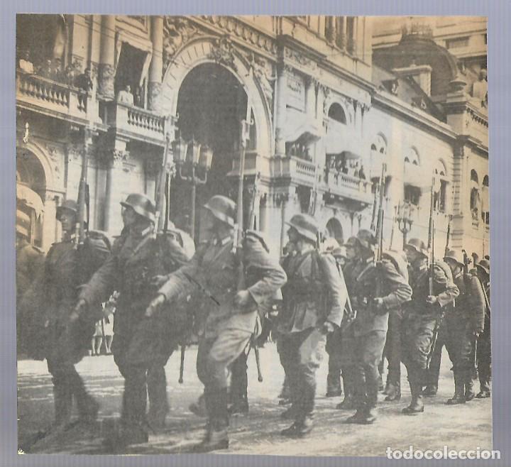 Militaria: PD- FOTOGRAFIA ANTIGUA DEL - DESFILE DE TROPAS DELANTE DEL PALACIO PRESIDENCIAL EN ARGENTINA