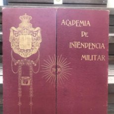 Militaria: ORLA ACADEMIA DE INTENDENCIA MILITAR 1916 PADRÓ MADRID.. Lote 320436238