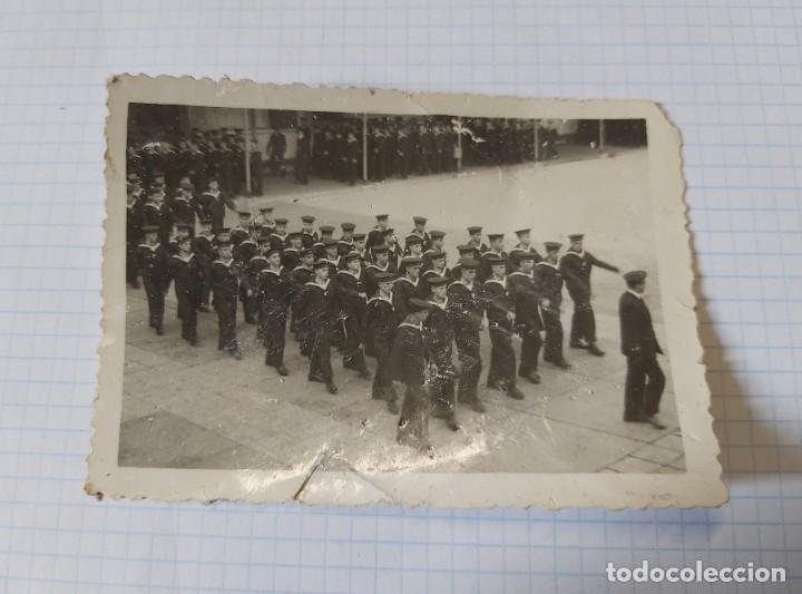 Militaria: Foto de marina, 10 x 7 cm