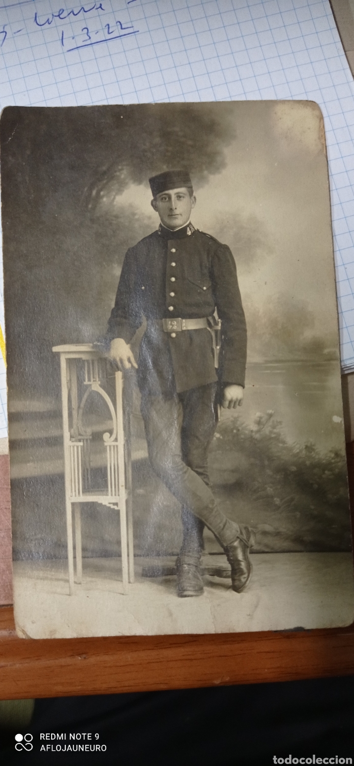 Military Antiques: Antigua fotografia Militar - Carte Postale