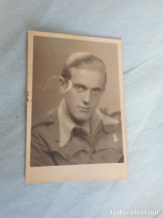 Militaria: ANTIGUA FOTOGRAFIA DE MILITAR.PASAJES.FOTO MADRID.SAN SEBASTIAN 1939