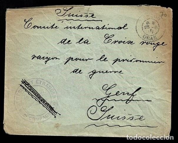 carta da primeira guerra mundial