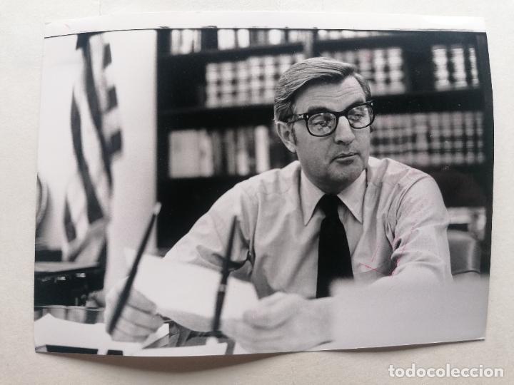 Militaria: FOTOGRAFIA WALTER FRITZ MONDALE, POLITICO NORTEAMERICANO, JUNIO 1978