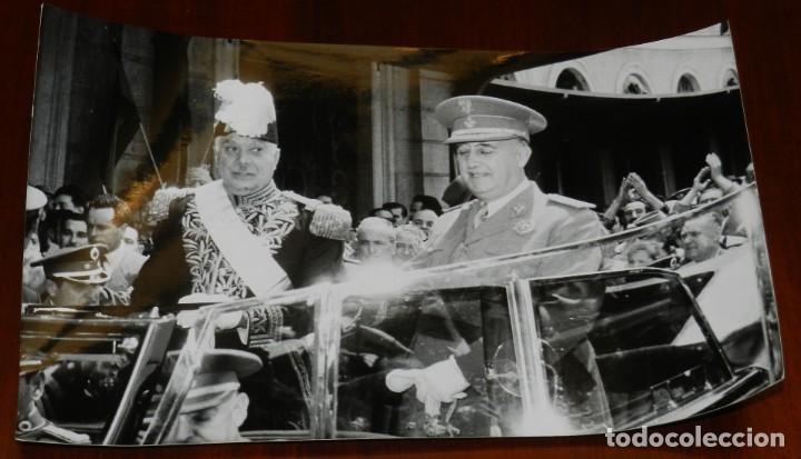 Military Antiques: FOTOGRAFIA DEL GENERAL TRUJILLO PRESIDENTE DE LA REPUBLICA DOMINICANA, JUNTO AL GENERAL FRANCO EN MA