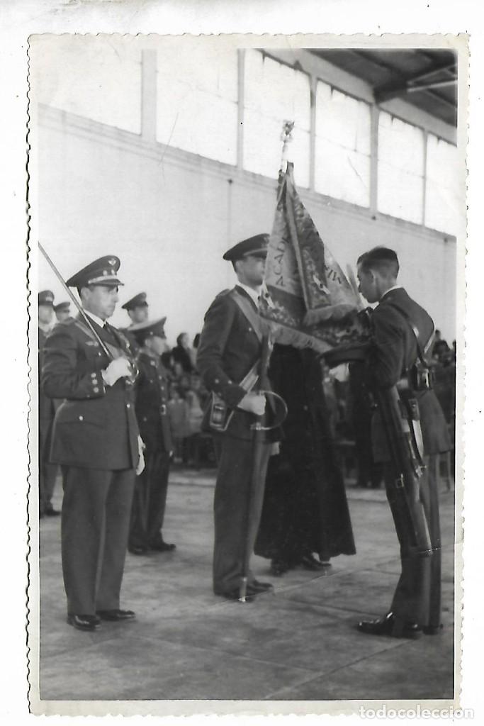 Militaria: E100- FOTOGRAF&Iacute;A ANTIGUA - JURA DE BANDERA EN CARTAGENA - FOTO- SAEZ - CAMPOS -CARTAGENA