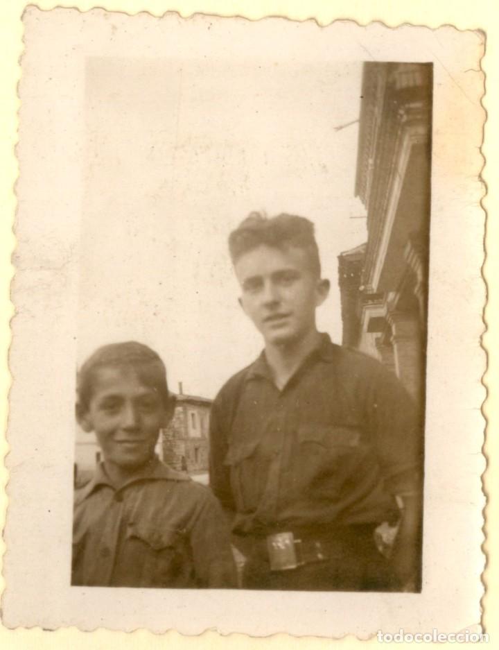 Militaria: Fotografia original Falange - Epoca General Franco - Postguerra