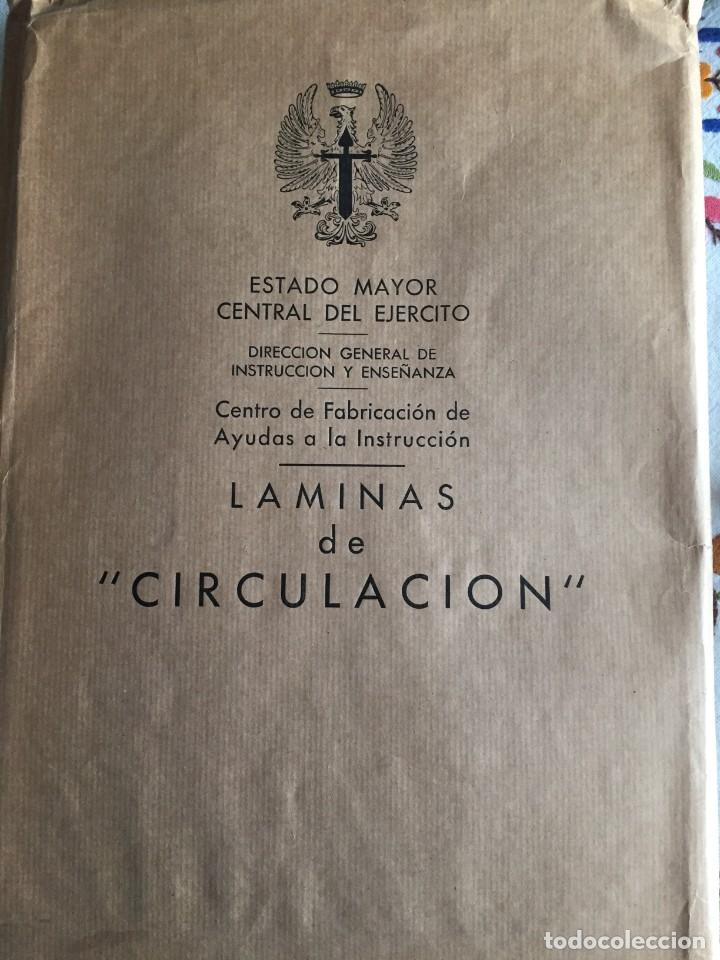 Militaria: ESTADO MAYOR CENTRAL DEL EJERCITO L&Aacute;MINAS DE CIRCULACI&Oacute;N