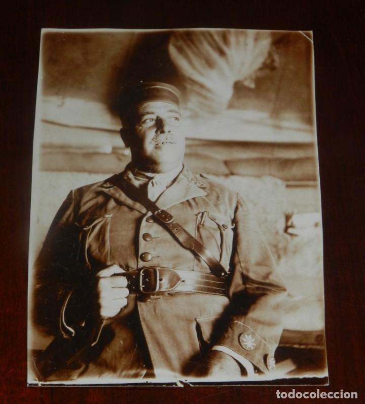 Militaria: FOTOGRAFIA TIPO ALBUMINA DE TENIENTE CORONEL DE INFANTERIA, GUERRA DEL RIF, MIDE 11,5 X 8,5 CMS.