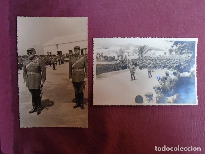 Militaria: CEUTA.FORTALEZA HACHO.JURA DE BANDERA,DESFILE MILITAR 1970.FOTO BERNAL.