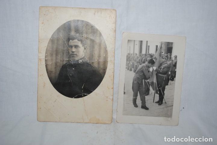 Militaria: MILITAR JURANDO BANDERA