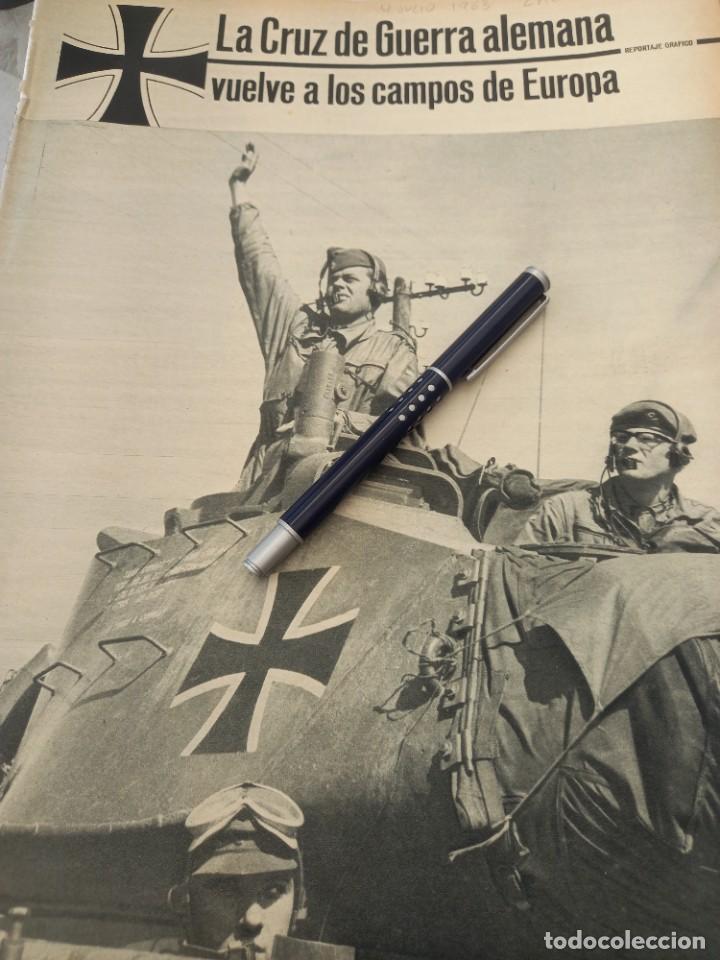Militaria: NUEVO EJERCITO ALEMAN VUELVE A LOS CAMPOS DE EUROPA. REPORTAJE DE LA ACTUALIDAD ESPA&Ntilde;OLA JULIO 1963
