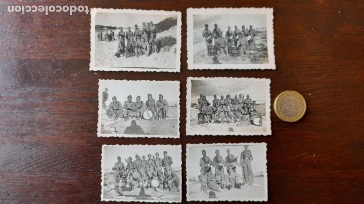 Military Antiques: Un retrato de la banda de m&uacute;sica en foto de grupo del remplazo 1944-45 seis im&aacute;genes a elegir