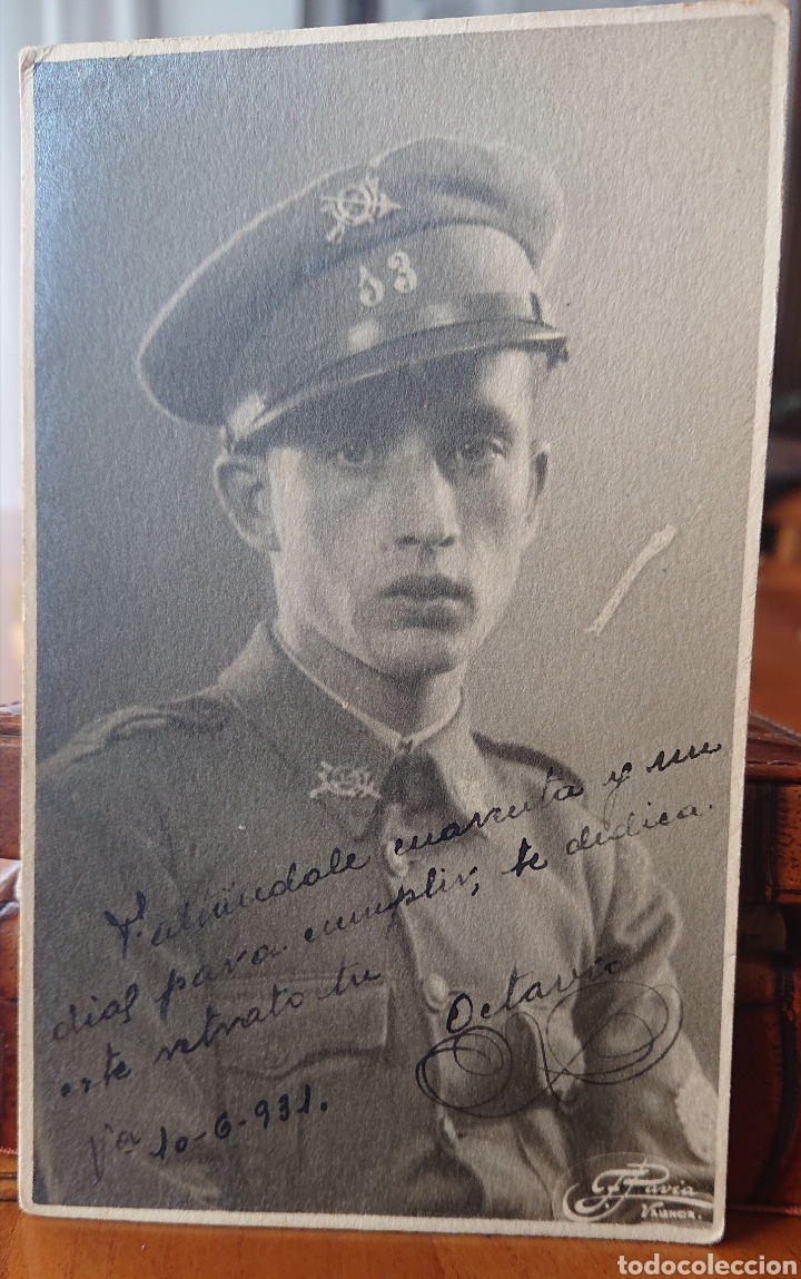 Militaria: Foto militar Rep&uacute;blica espa&ntilde;ola, 1931, original, guerra civil, buena calidad