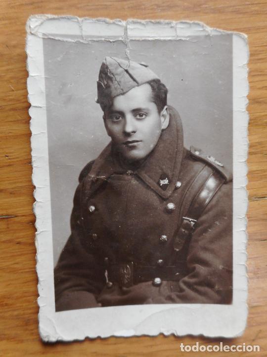 Militaria: ANTIGUA FOTOGRAFIA MILITAR SIN IDENTIFICAR.