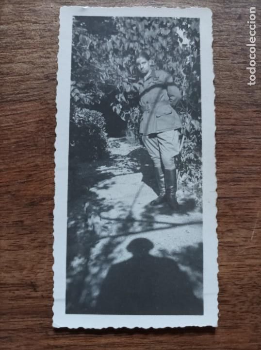 Militaria: Foto alf&eacute;rez guerra civil
