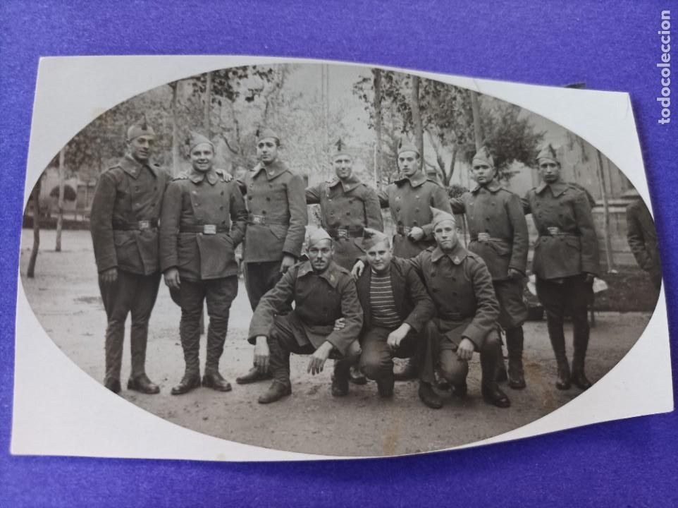 Militaria: Foto postal soldados &eacute;poca republica infanter&iacute;a