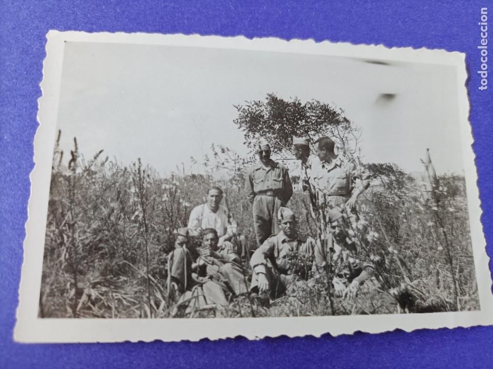 Militaria: Foto soldados guerra civil