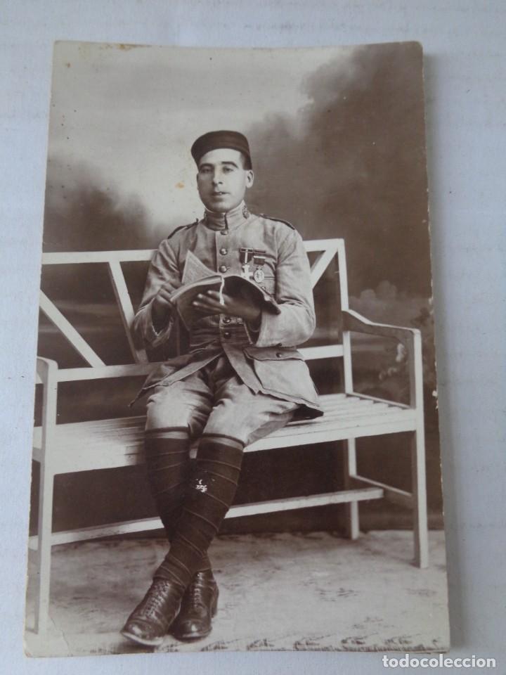 Militaria: FOTO FOTOGRAFIA DE MILITAR CONDECORADO - A&Ntilde;OS 20
