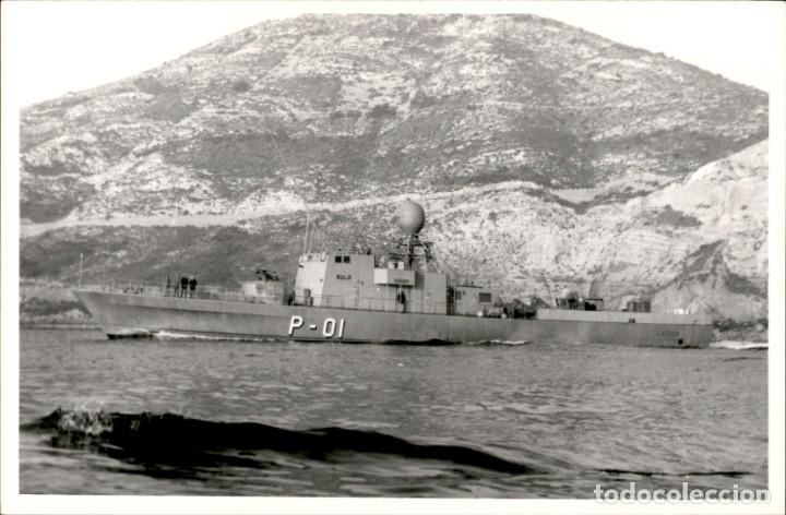 Militaria: Patrullera Lazaga P-01 Fotografia Historica ORIGINAL CASAU CARTAGENA