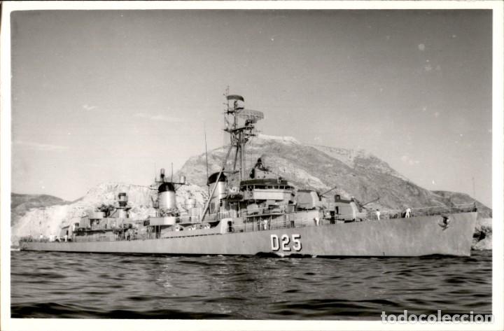 Militaria: Destructor Jorge Juan D-25 USS McGowan DD-678 Fotografia Historica ORIGINAL CASAU CARTAGENA