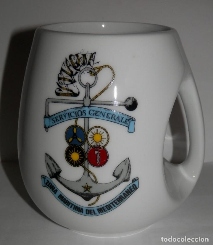 Militaria: JARRA MILITAR ZONA MARITIMA DEL MEDITERRANEO