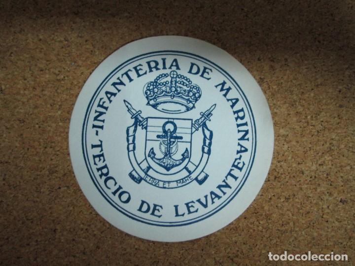 Militaria: POSA VASOS INFANTERIA DE MARINA TERCIO DE LEVANTE