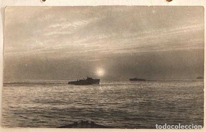Military Antiques: FOTOGRAFIA DE MANIOBRAS DE LA FLOTILLA, A&Ntilde;O 1953, ARMADA ESPA&Ntilde;OLA, MIDE 12,5 X 8 CMS.
